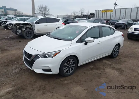 2021 Nissan Versa Sv Xtronic Cvt из США, поврежденный, VIN 3N1CN8EV6ML865908